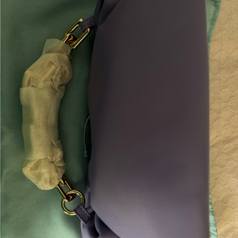 NWT Tiffany & Fred Purple Leatger Chain shoulder bag - Picture 2 of 7